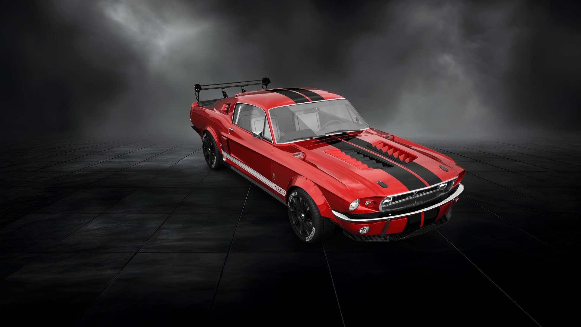 Mustang GT500 2 Door Coupe 1968 tuning
