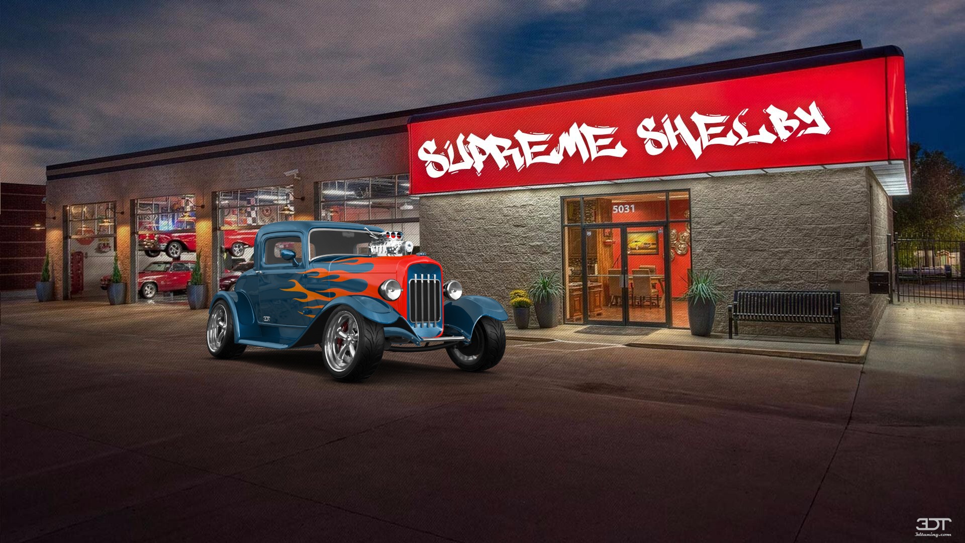 Ford Model B Deluxe 2 Door Coupe 1932 tuning