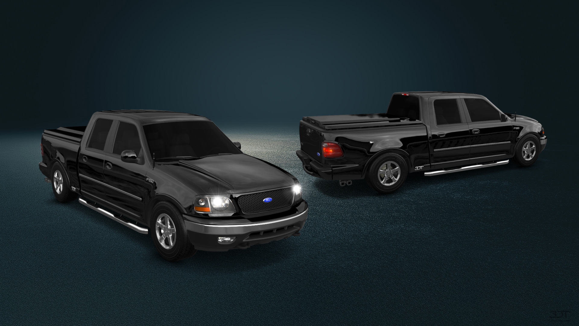 Ford F-150 SuperCrew 4 Door pickup truck 1997