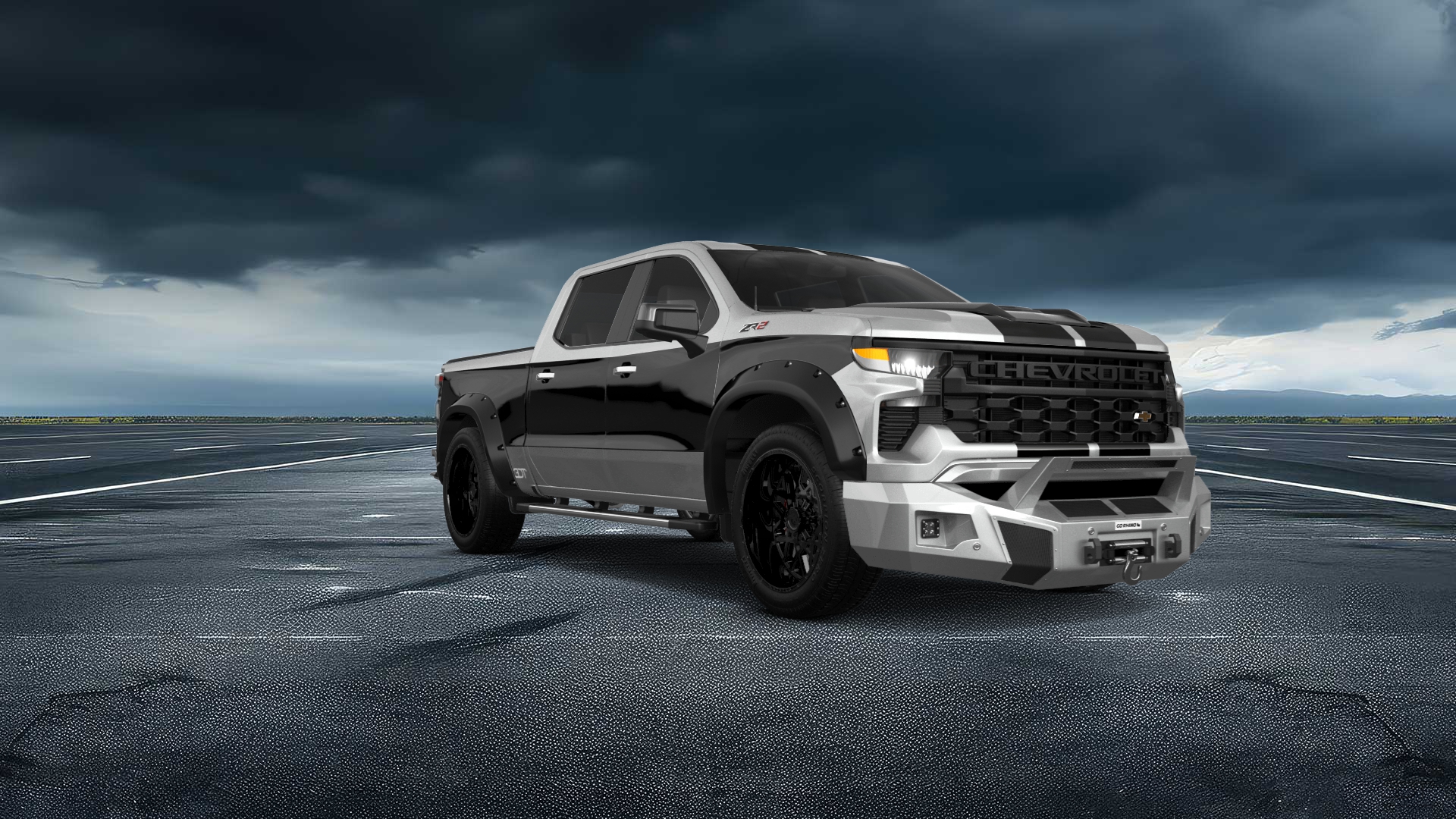 Chevrolet Silverado 1500 Crew Cab 5.8 ft box 4 Door pickup truck 2023