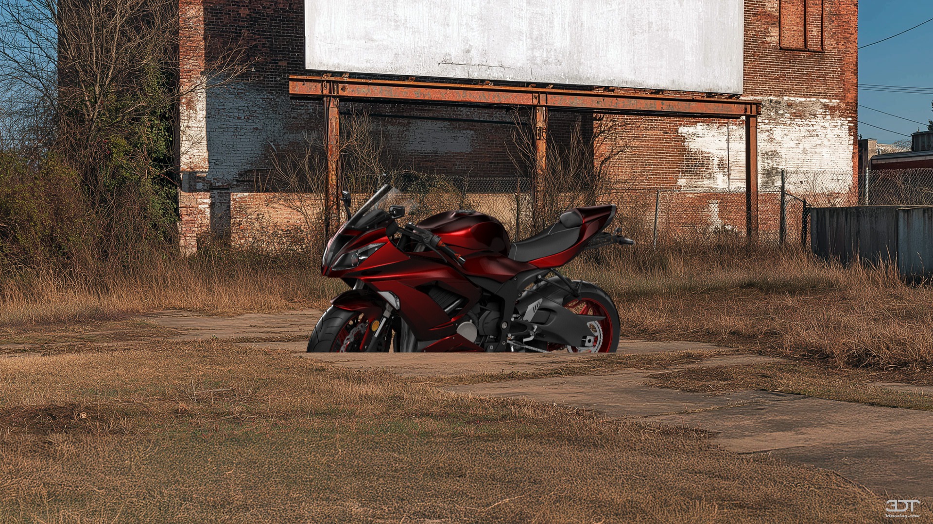 Kawasaki Ninja ZX 6R Sport Bike 2015 tuning