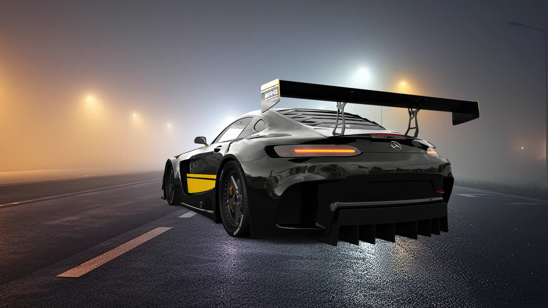 Mercedes AMG GT 2 door fastback coupe 2016