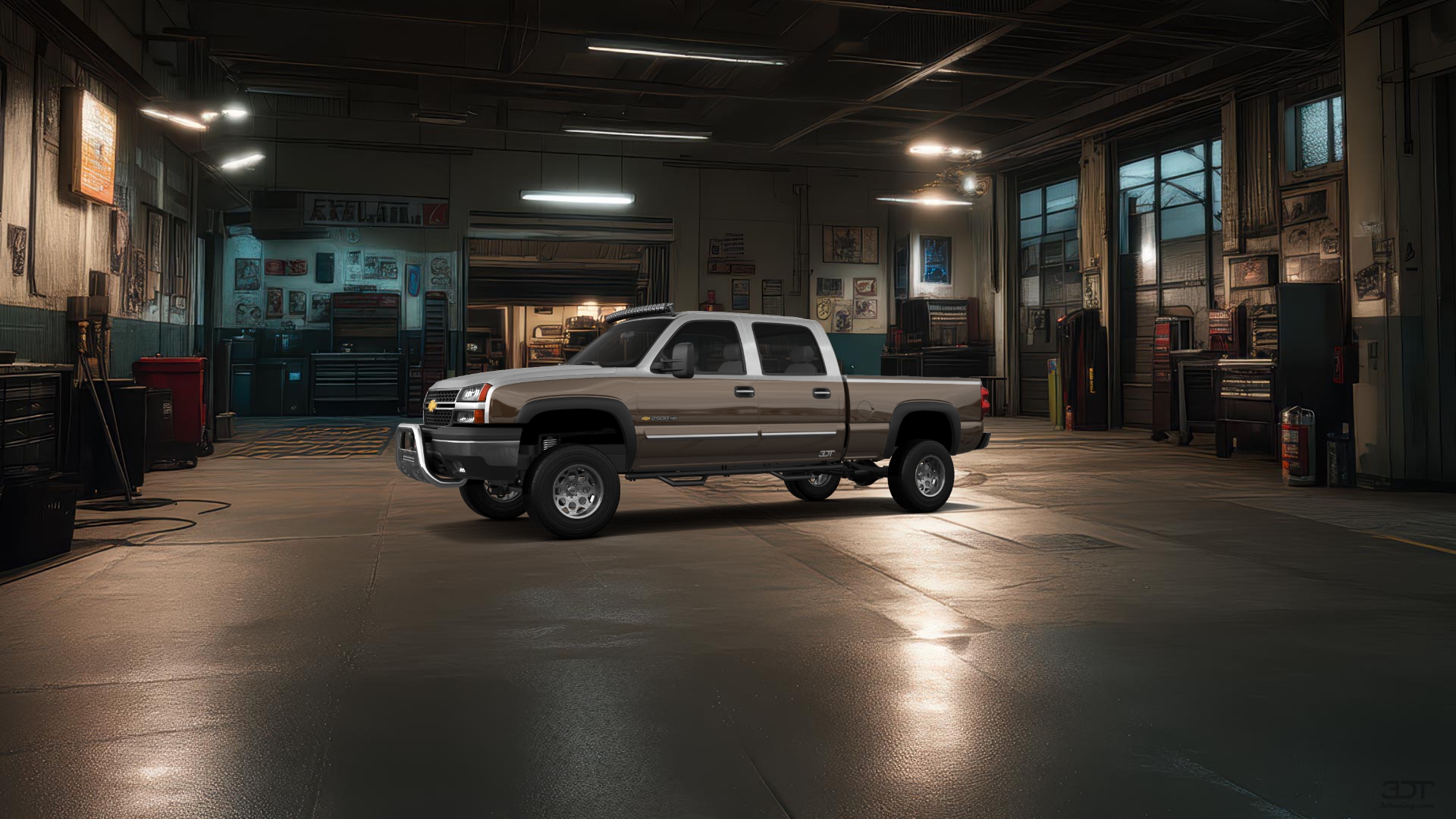 Chevrolet Silverado 2500 HD Long Box 4 Door pickup truck 2002 tuning