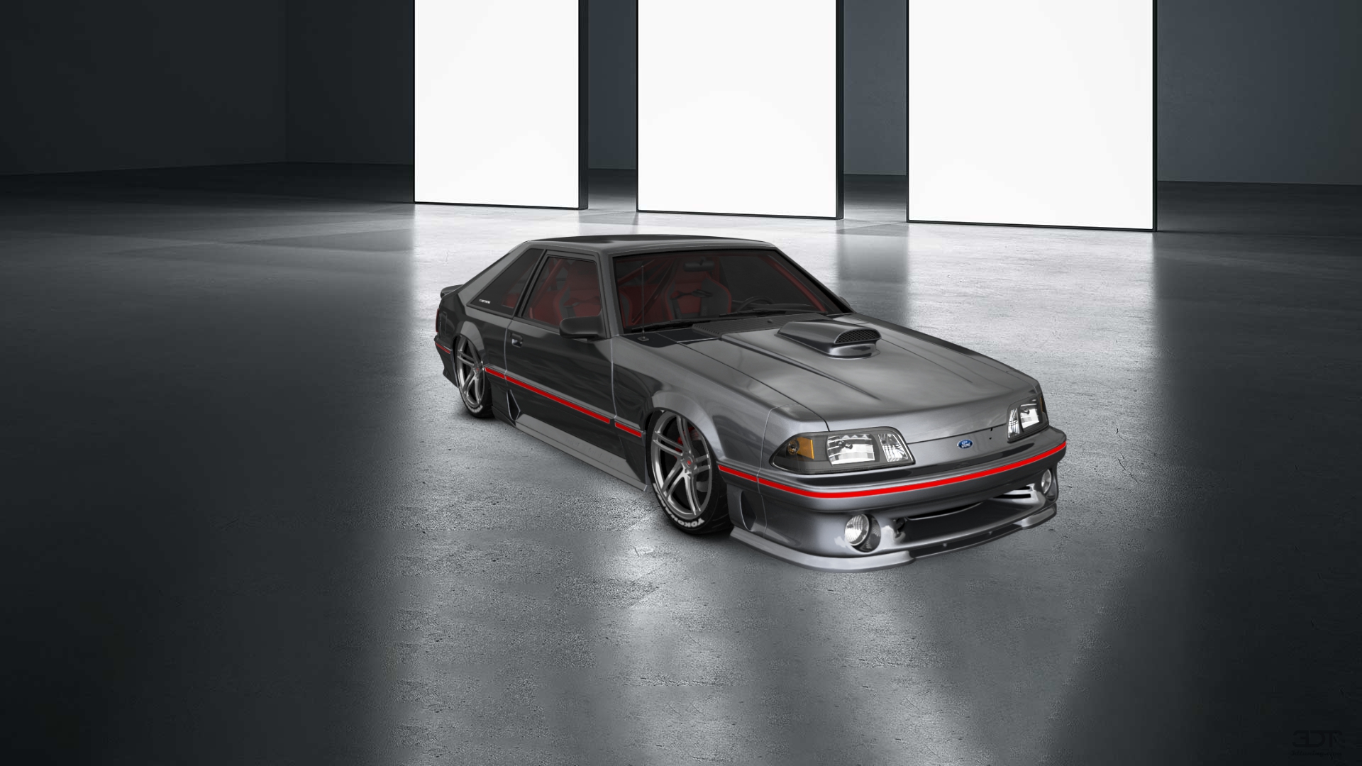 Ford Mustang 3 Door Hatchback 1988 tuning