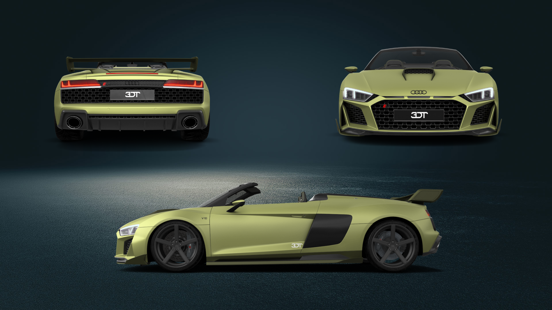 Audi R8 Spyder 2 Door Convertible 2019 tuning