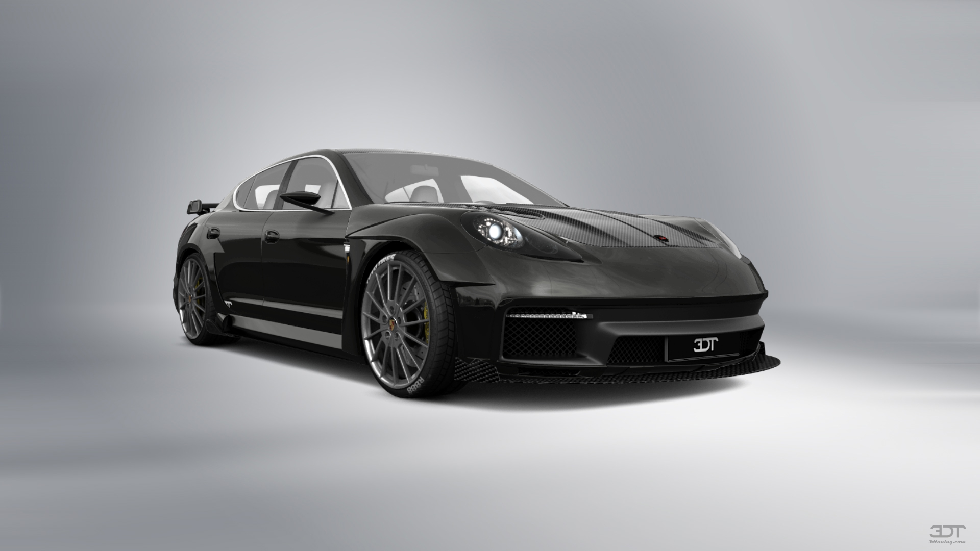 Porsche Panamera 4 door fastback saloon 2011 tuning