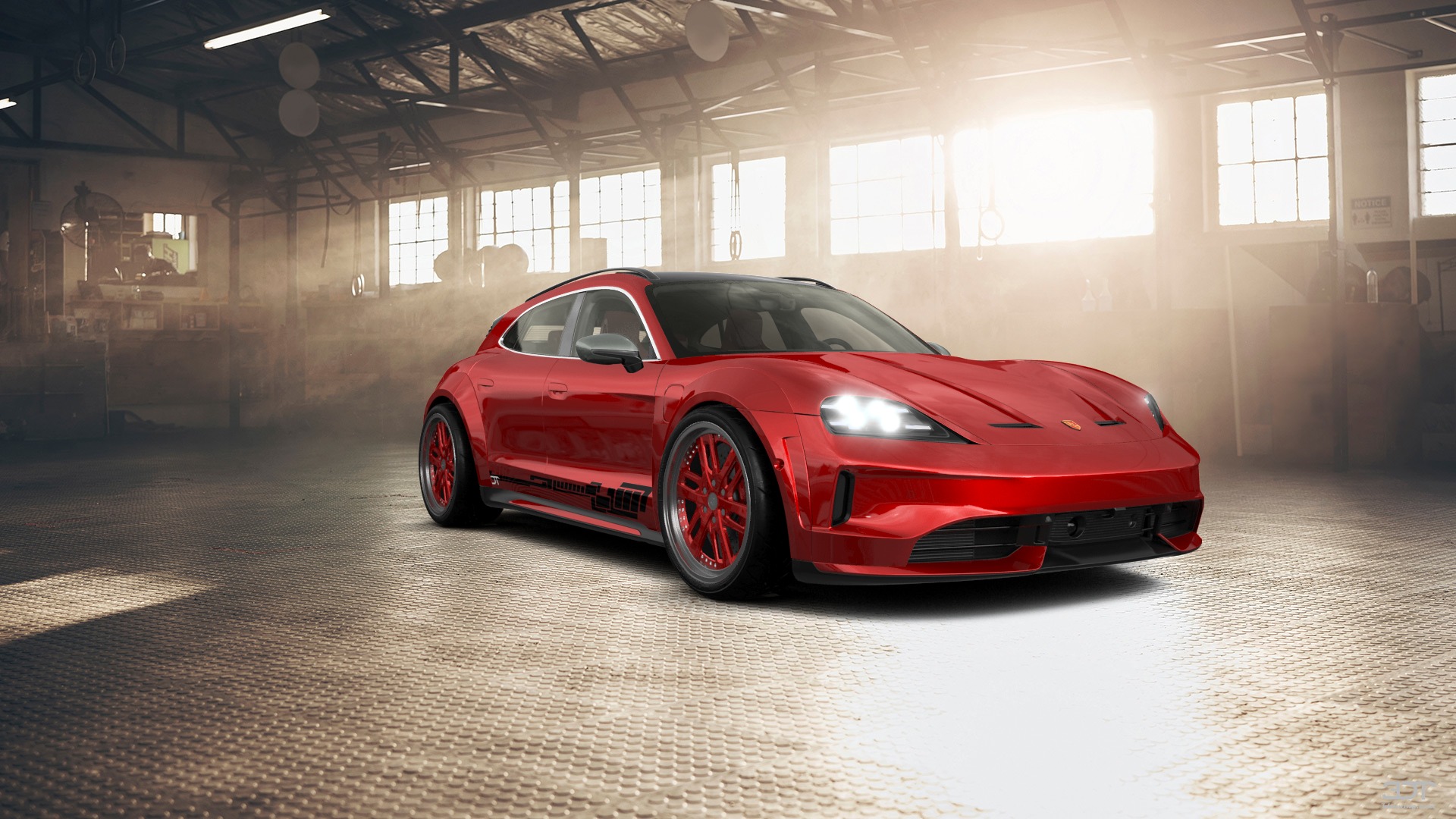 Porsche Taycan Sport Turismo Shooting Brake 2019 tuning