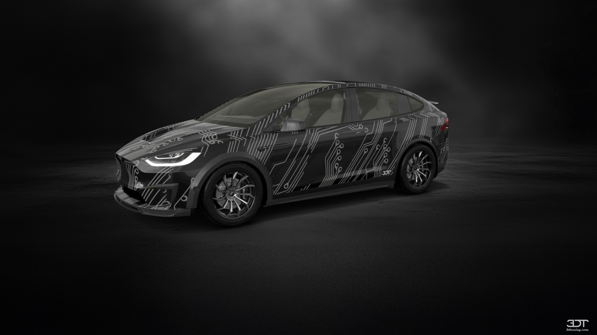 Tesla Model X 5 Door SUV 2024 tuning