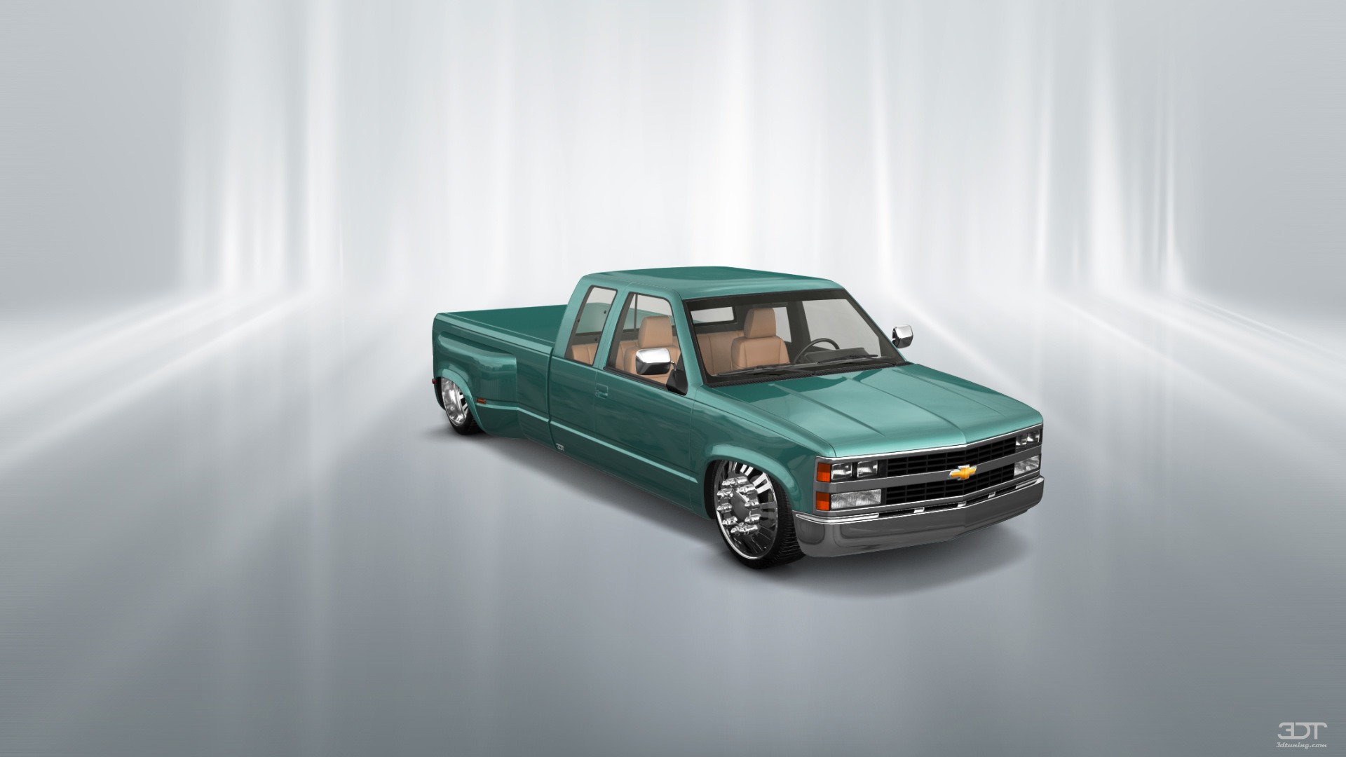Chevrolet K3500 Extended Cab Pickup Truck 1988