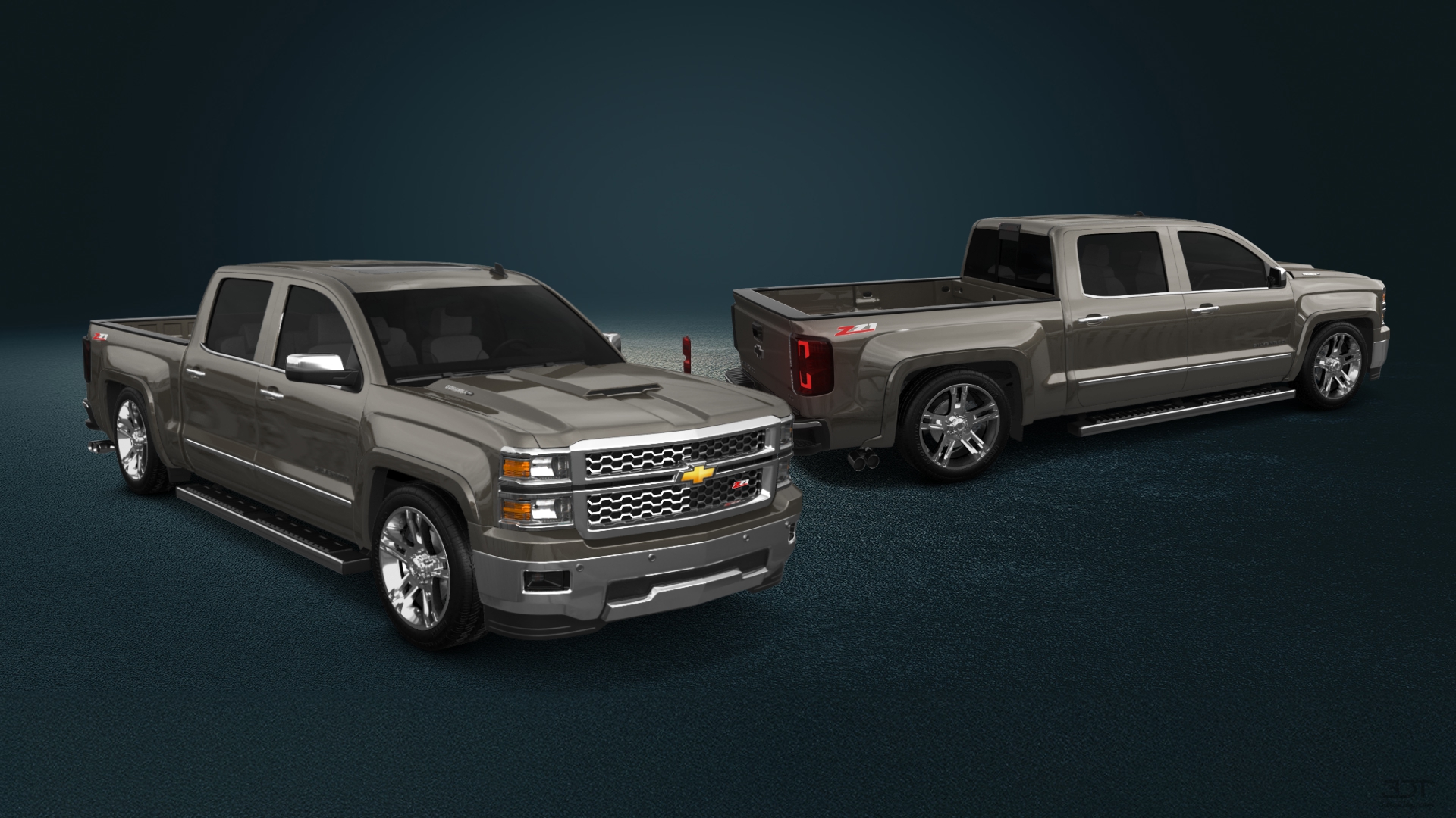 Chevrolet Silverado 1500 4 Door pickup truck 2014 tuning