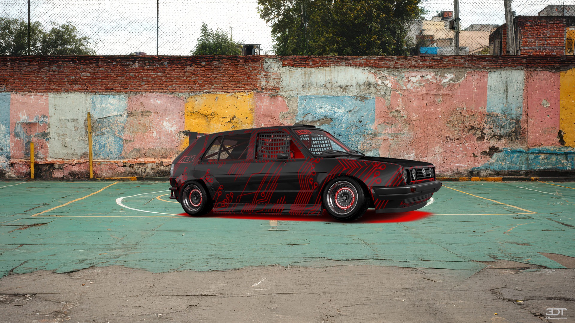 Tuning Volkswagen Golf Mk2 5 Door Hatchback 1983