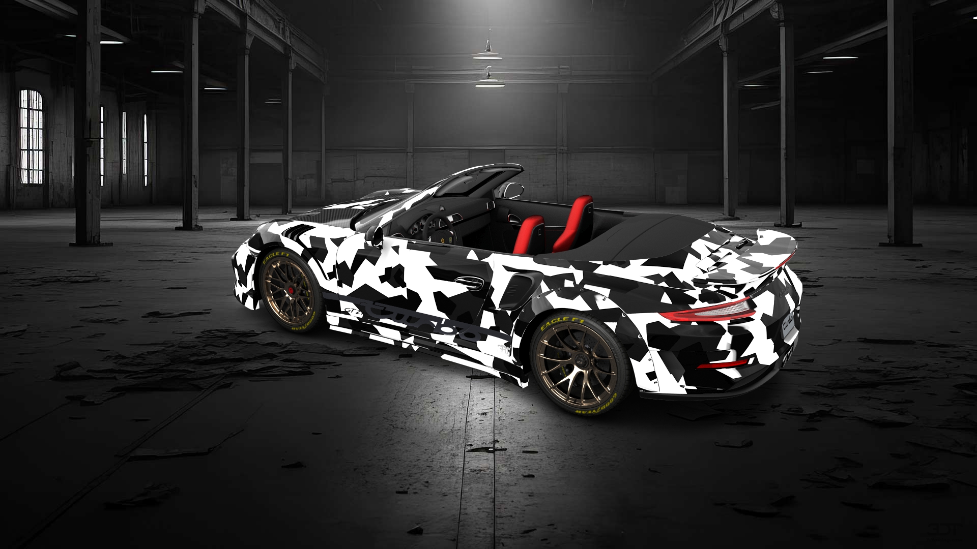 Porsche 911 Turbo S 2 Door Convertible 2014