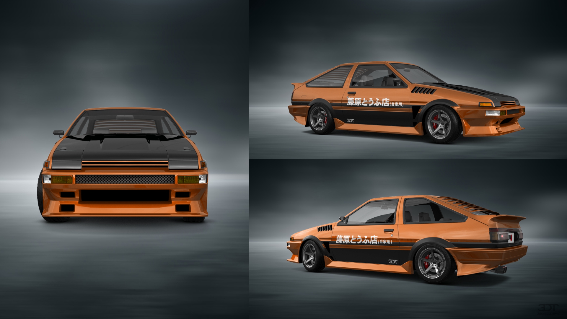 Toyota AE86 3 Door Hatchback 1985