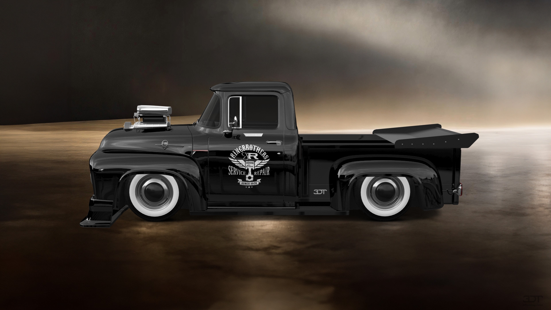 Ford F-100 2 Door truck 1956 tuning