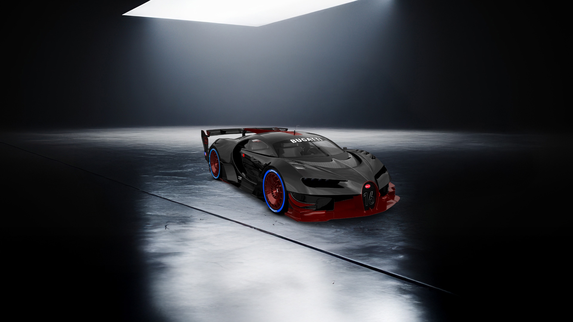 Bugatti Vision GT Supercar 2015 tuning