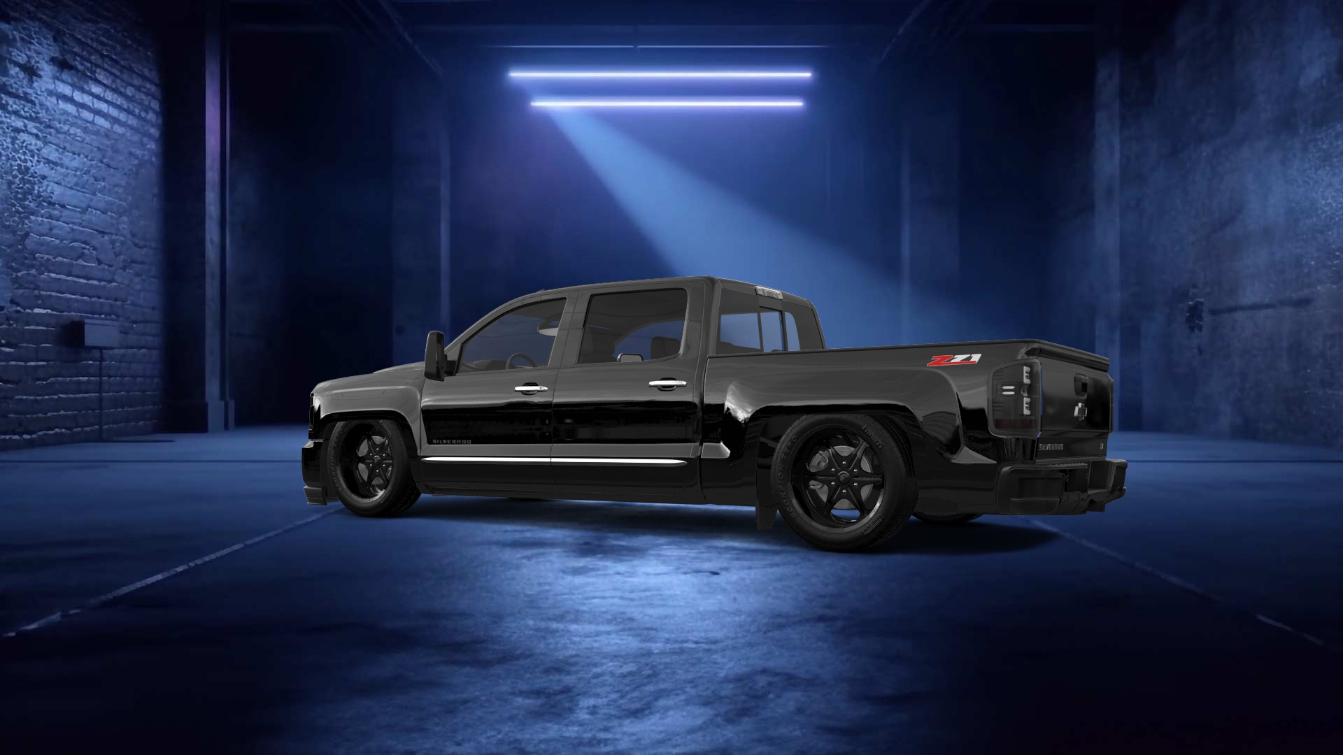 Chevrolet Silverado 1500 4 Door pickup truck 2016 tuning