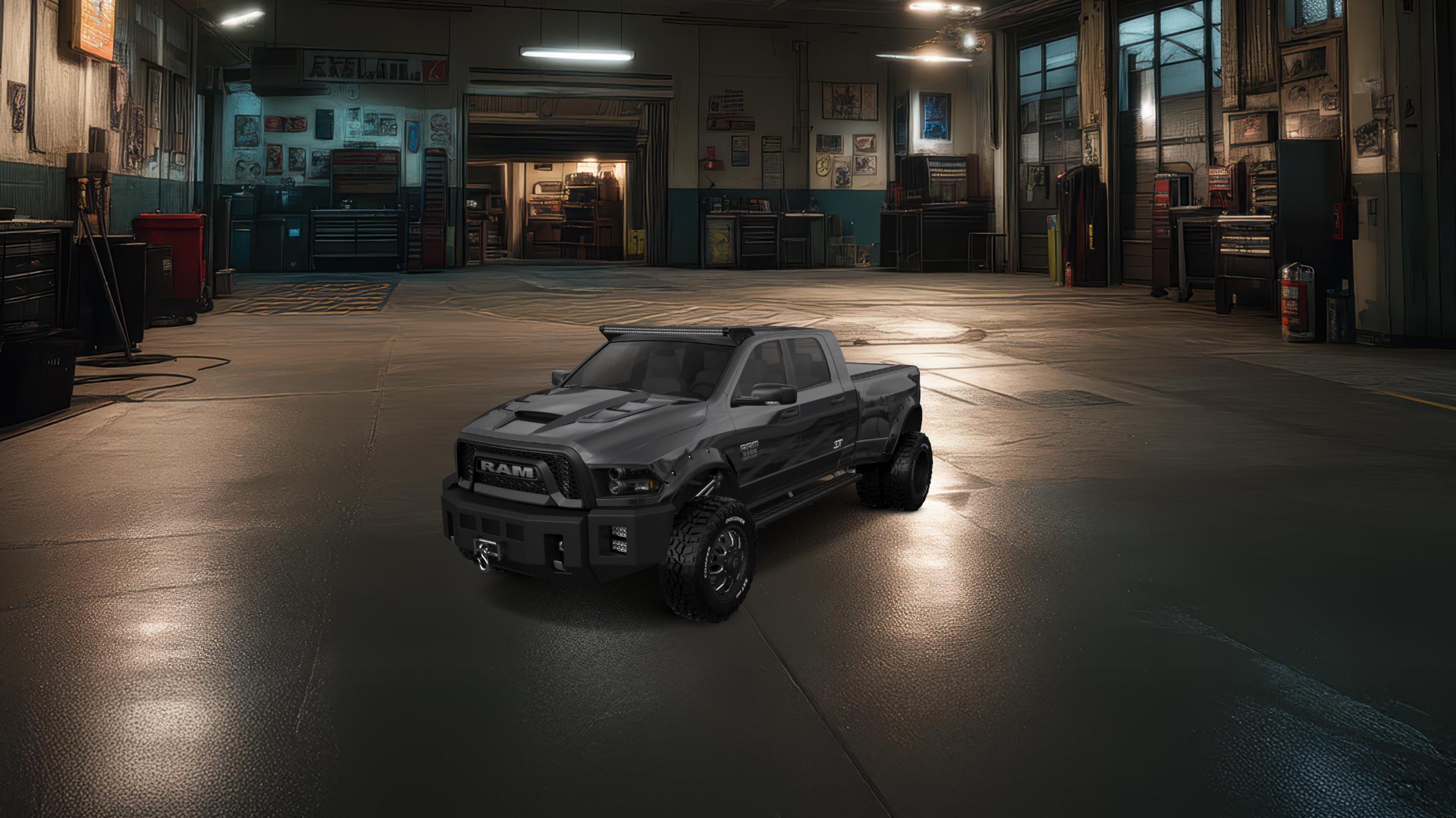 Dodge Ram 3500 4 Door Truck 2014 tuning