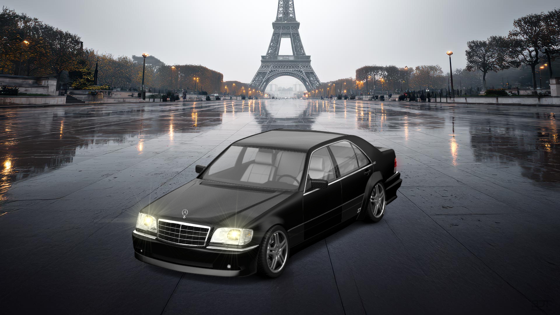 Mercedes S Class Sedan 1992 tuning