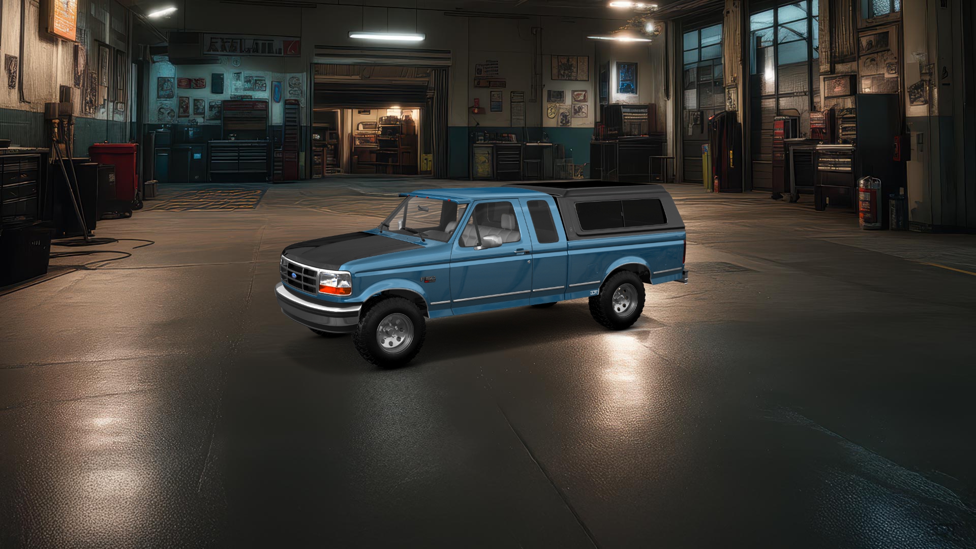 Ford F-150 SuperCab 2 Door pickup truck 1993 tuning