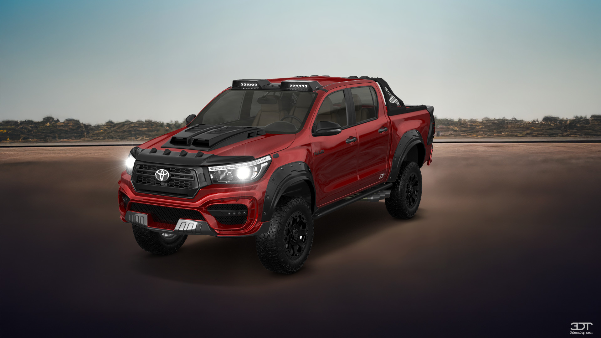 Toyota Hilux Double Cab 4 Door pickup truck 2015 tuning