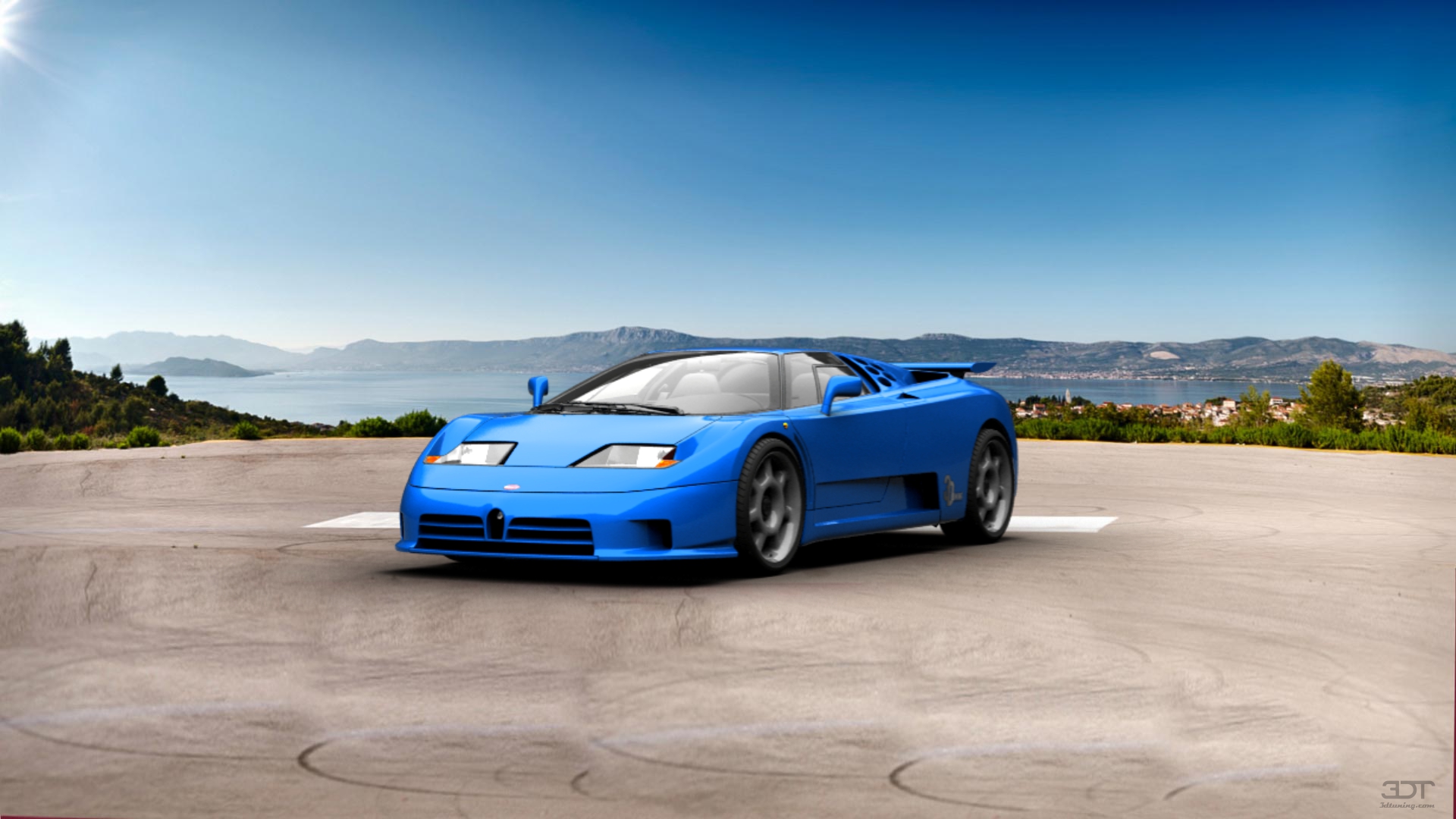 Bugatti EB110 Coupe 1992 tuning