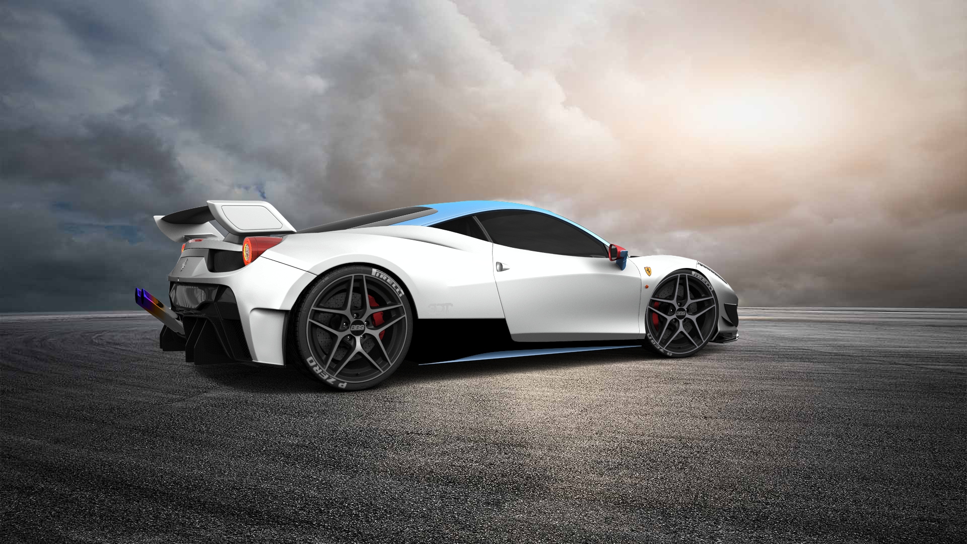 Ferrari 458 Italia 2 door spider 2010 tuning