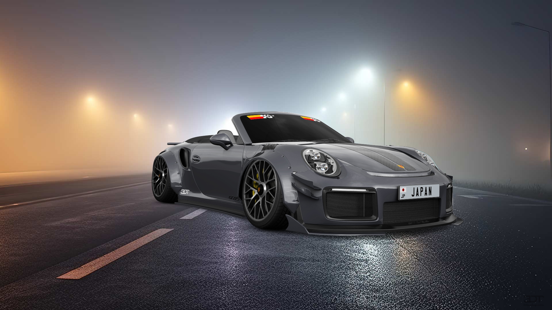 Porsche 911 Turbo S 2 Door Convertible 2014