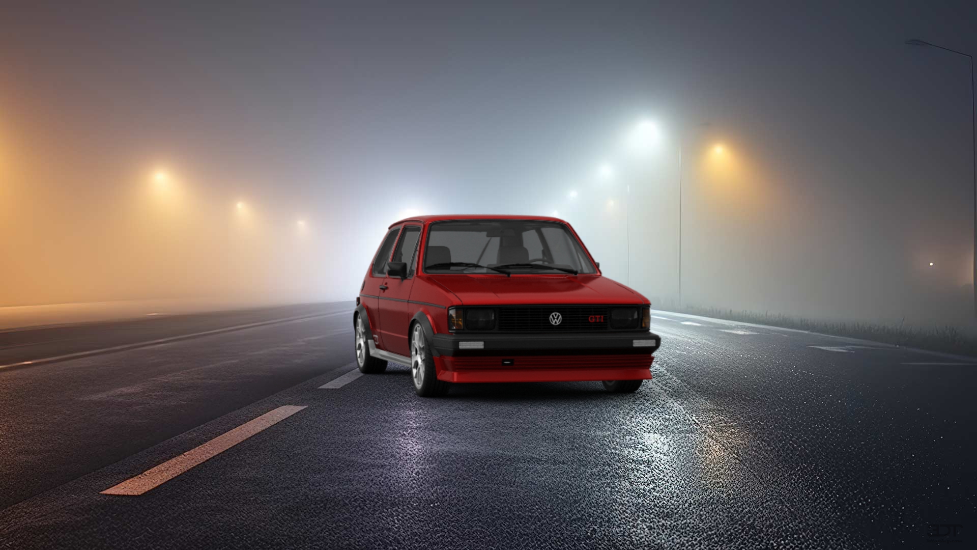Volkswagen Rabbit GTI Mk1 3 Door Hatchback 1984