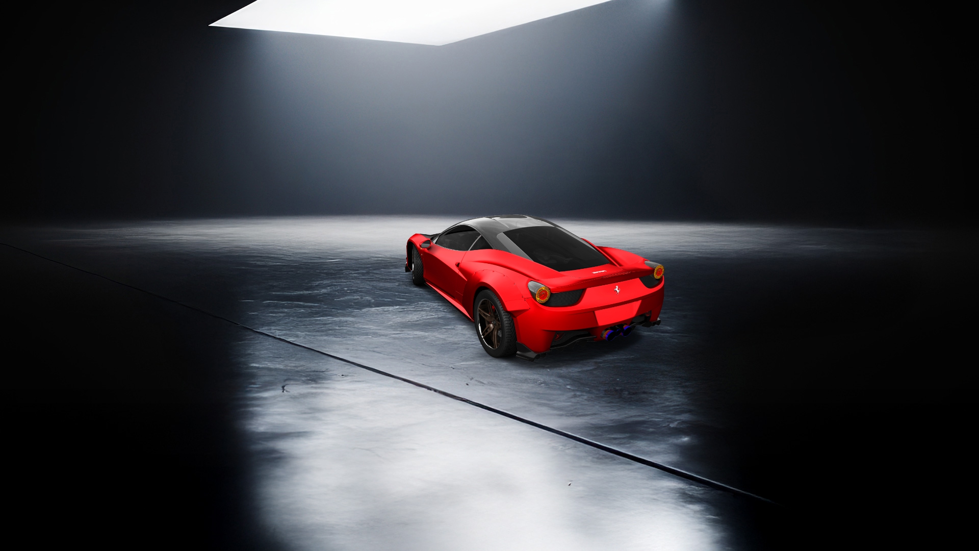 Ferrari 458 Italia 2 door spider 2010 tuning