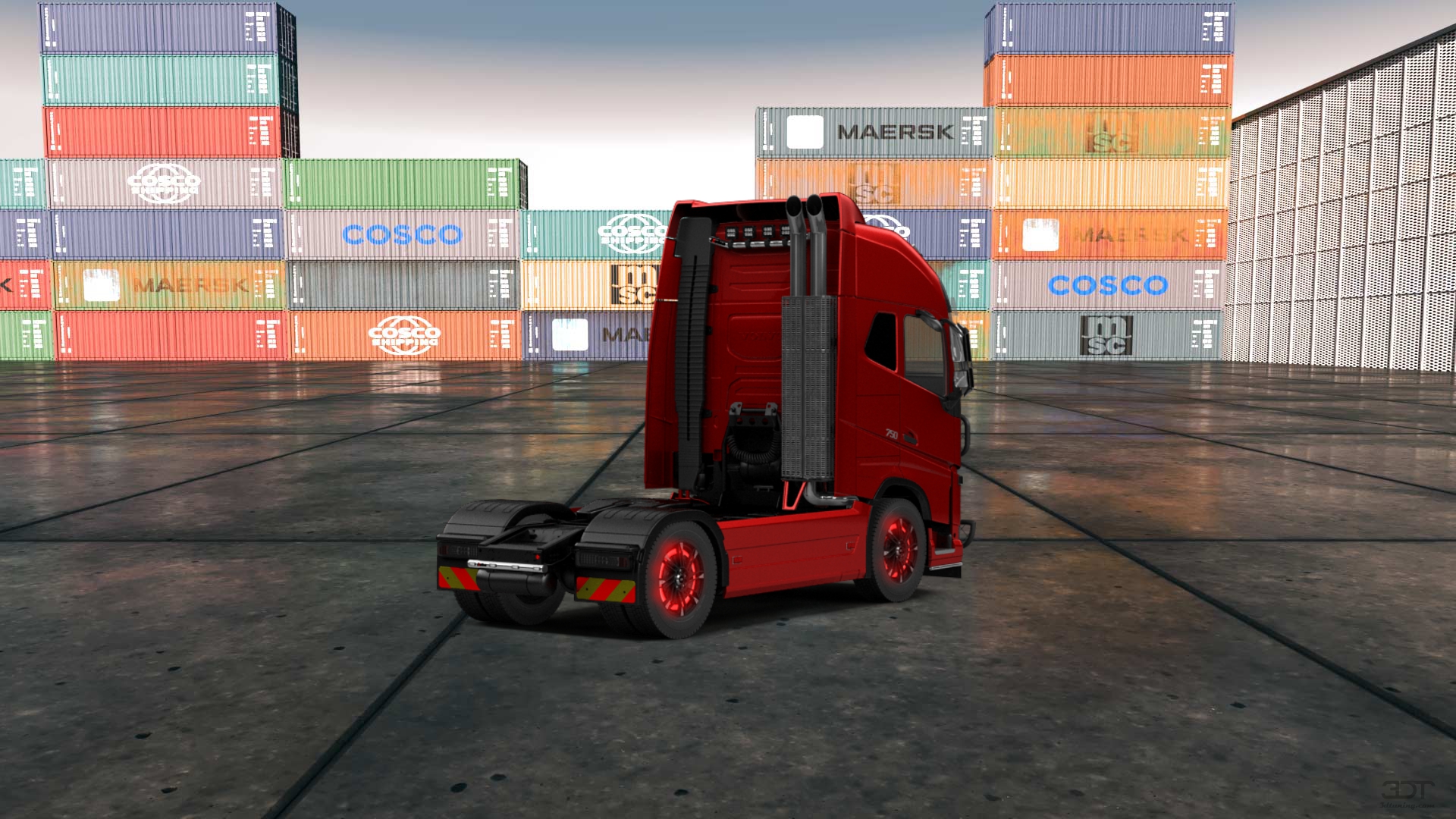 Volvo FH16 Globetrotter XL Cab Truck 2013 tuning