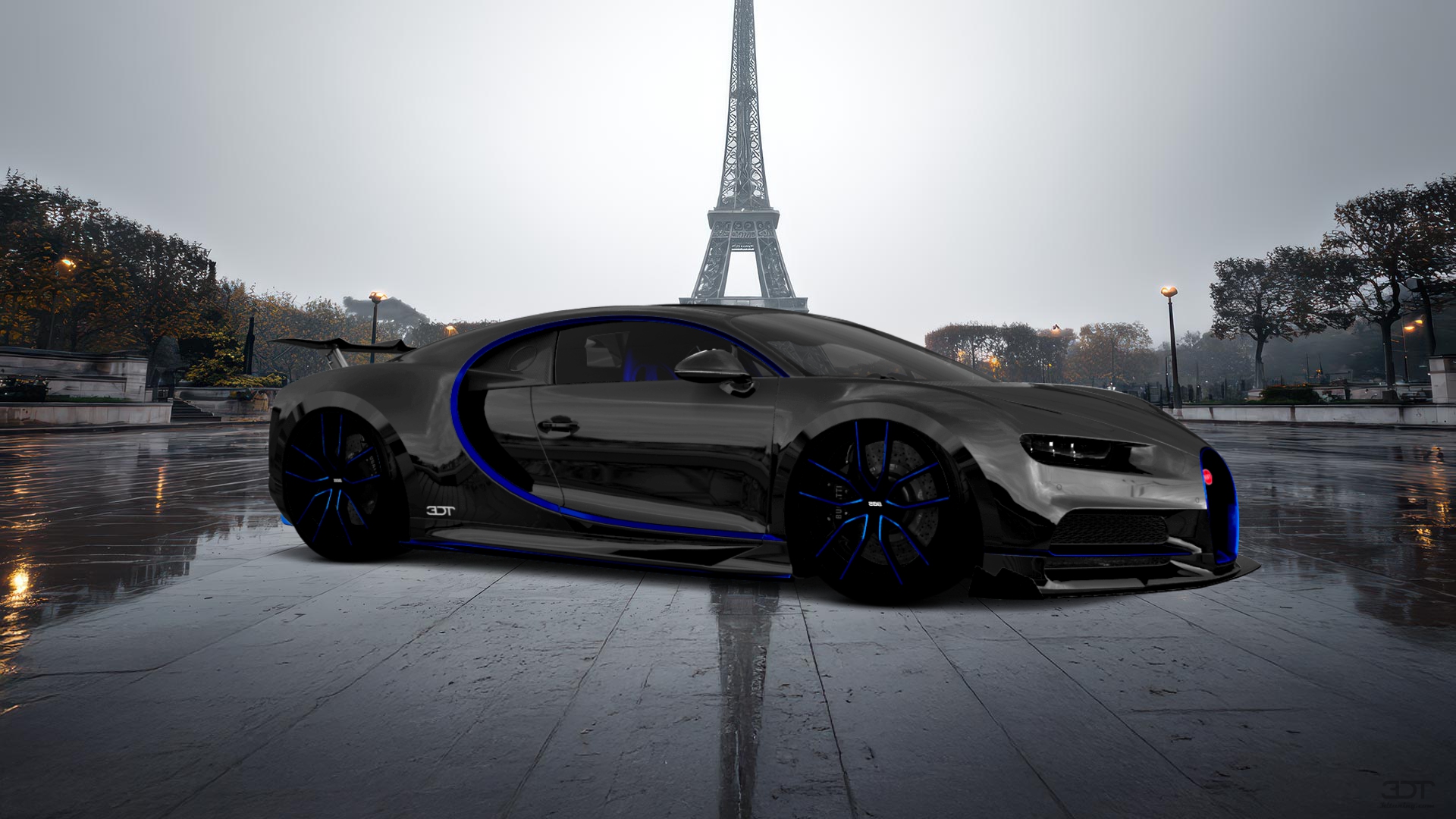 Bugatti Chiron 2 Door Coupe 2016 tuning