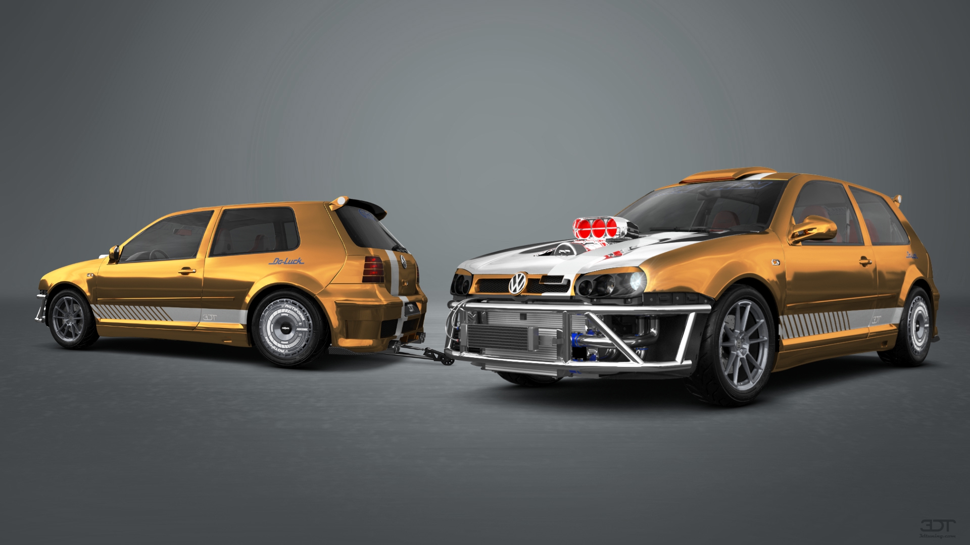 Volkswagen Golf 4 (mk4) 3 Door Hatchback 1997 tuning