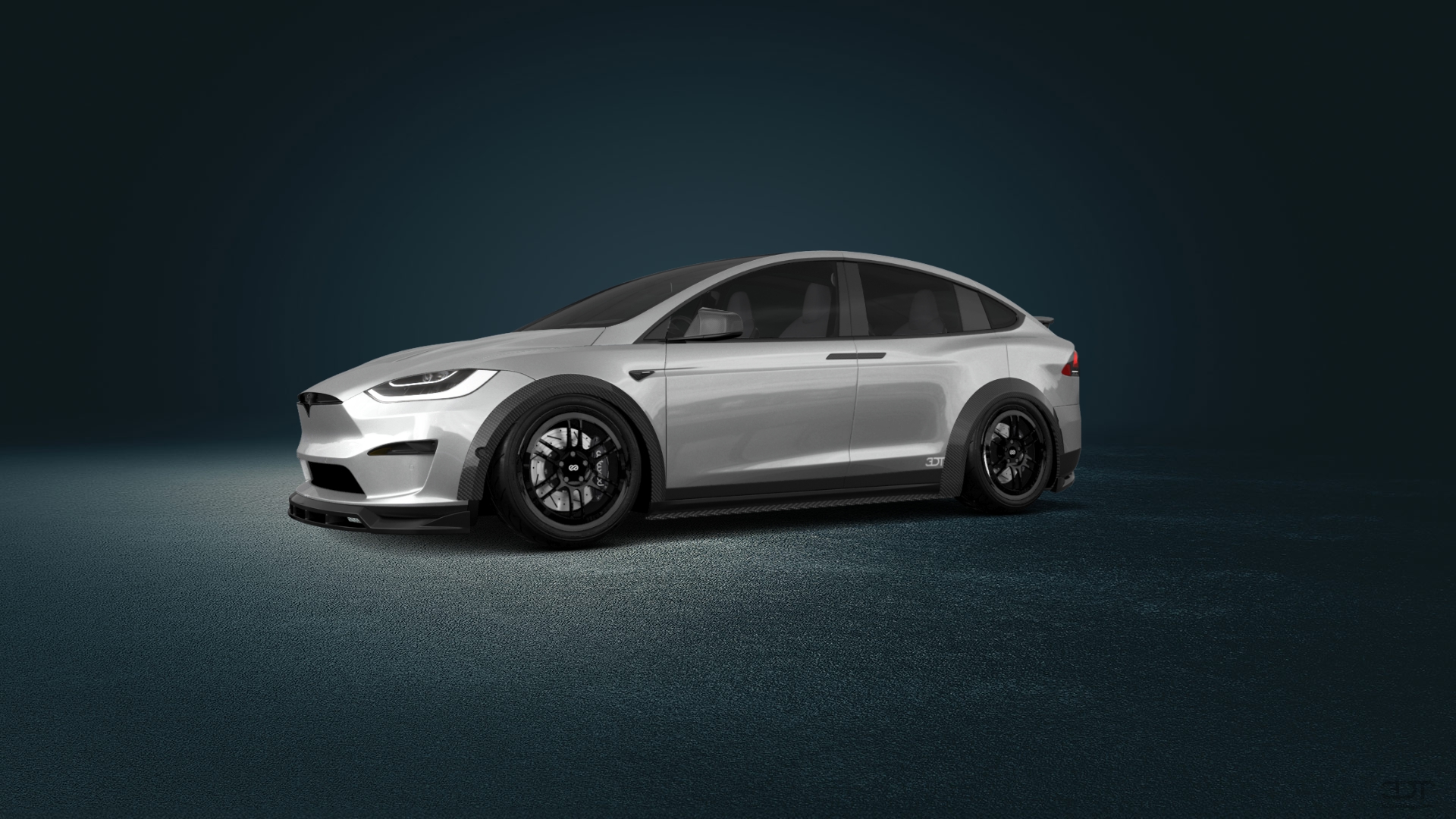 Tesla Model X 5 Door SUV 2024 tuning