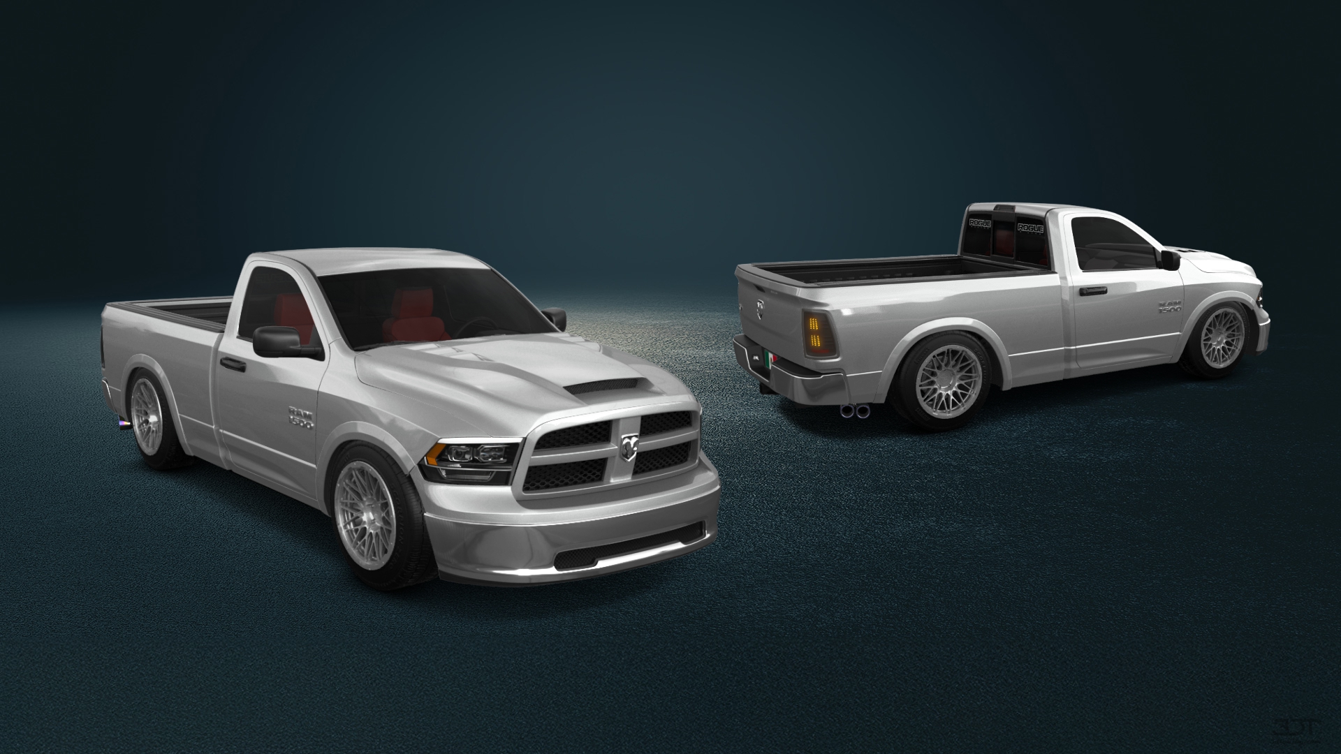 Dodge Ram 1500 6.4' box Regular Cab 2 Door pickup truck 2009