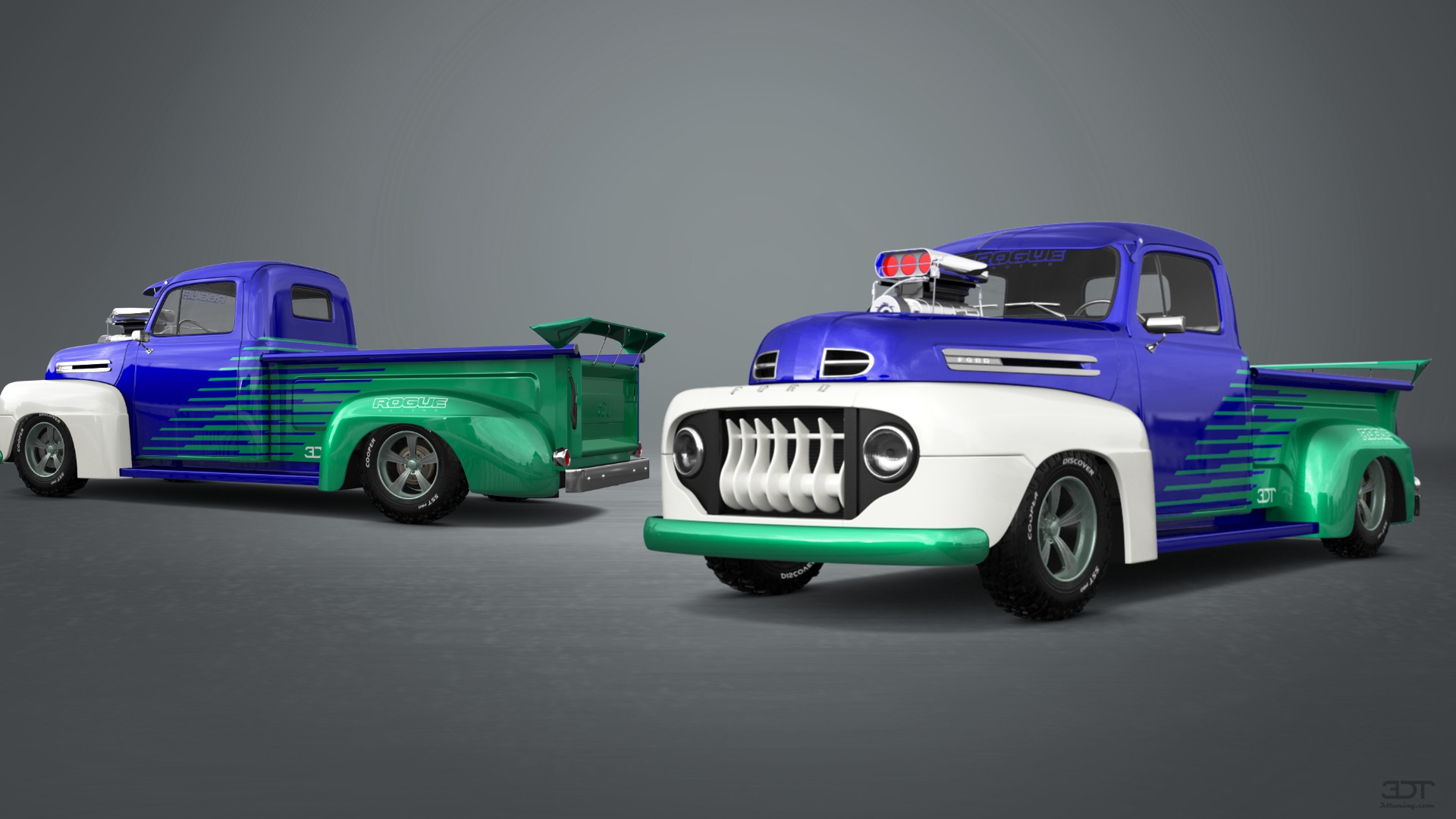 Ford F1 2 Door pickup truck 1949 tuning