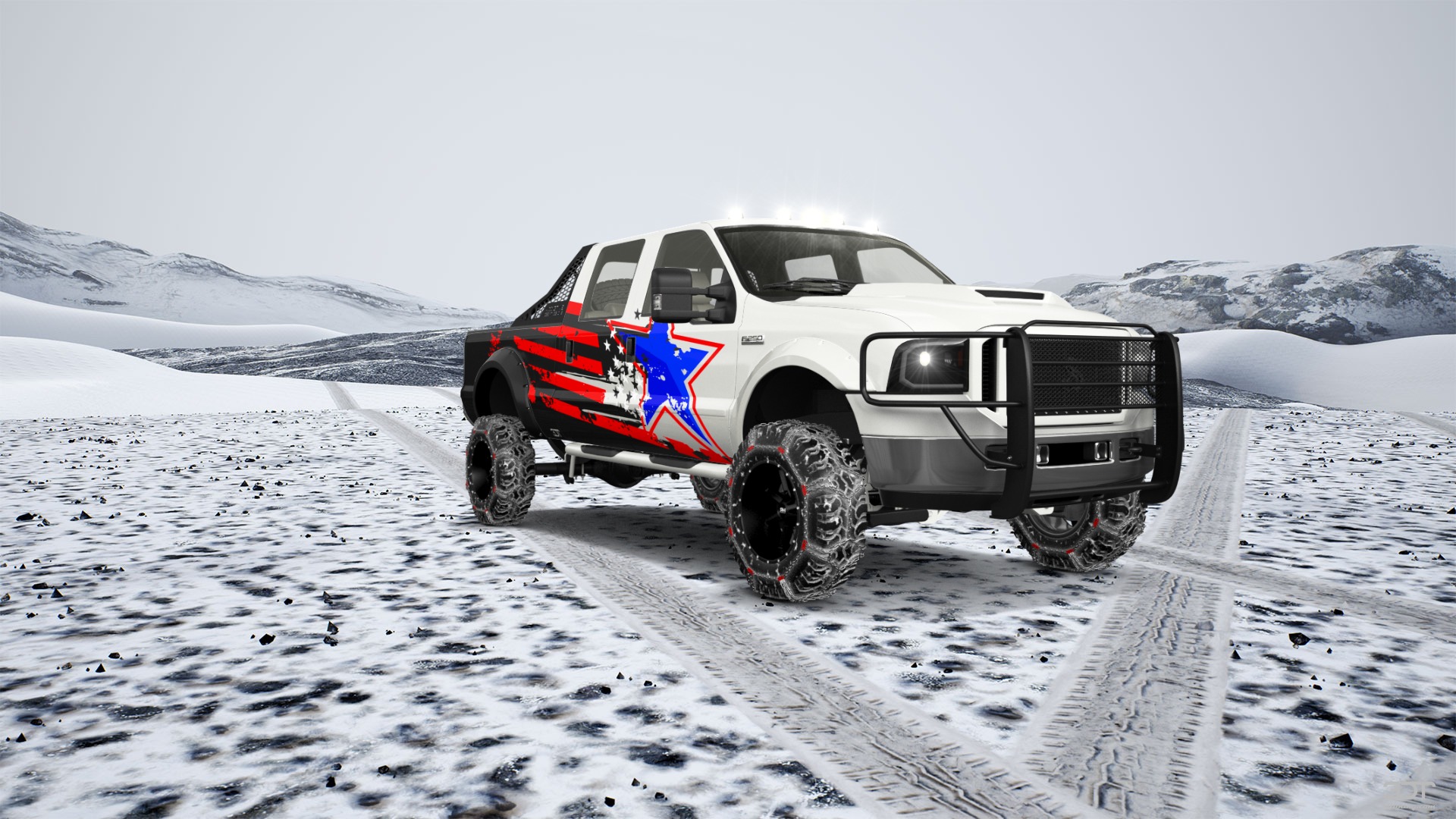 Ford F-250 Crew Cab 4 Door pickup truck 1999