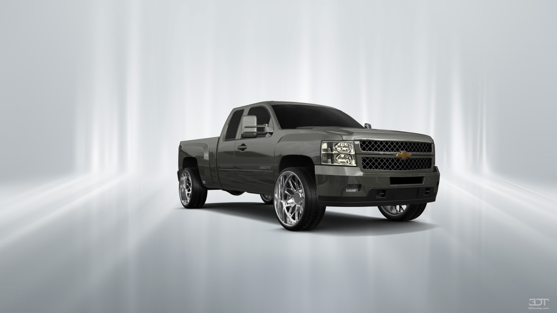 Chevrolet Silverado 2500 HD Extended Cab Pickup Truck 2007