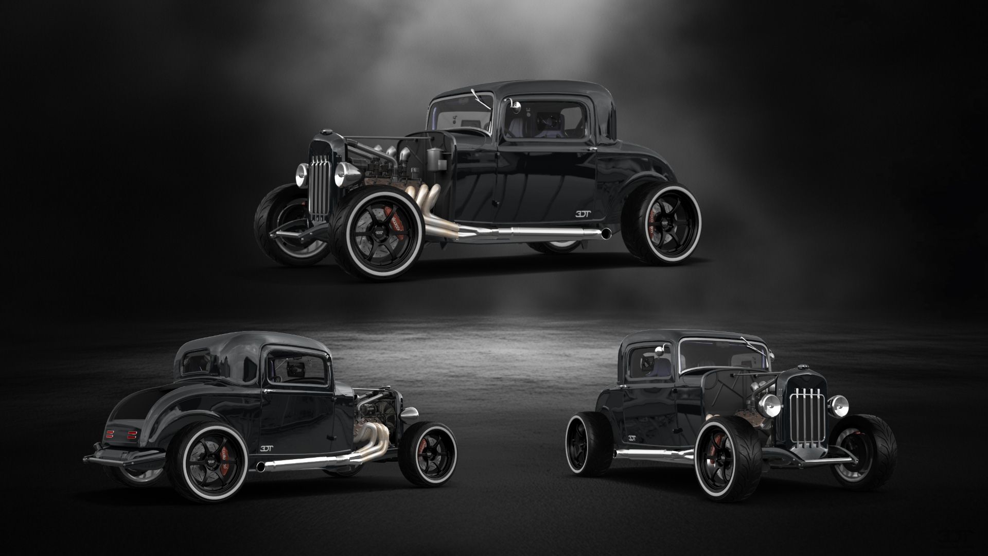 Ford Model B Deluxe 2 Door Coupe 1932 tuning