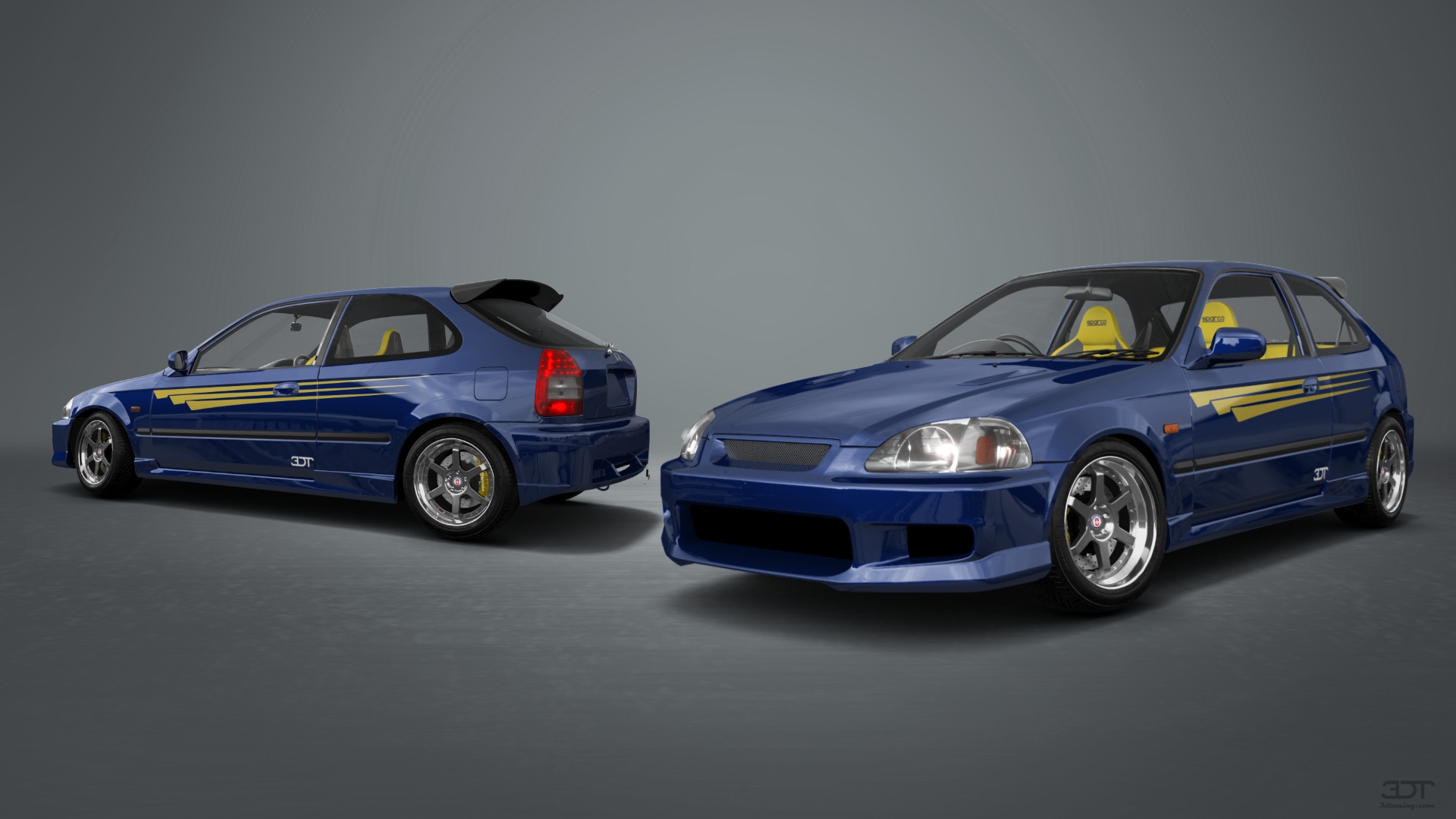 Honda Civic 3 Door Hatchback 1997 tuning