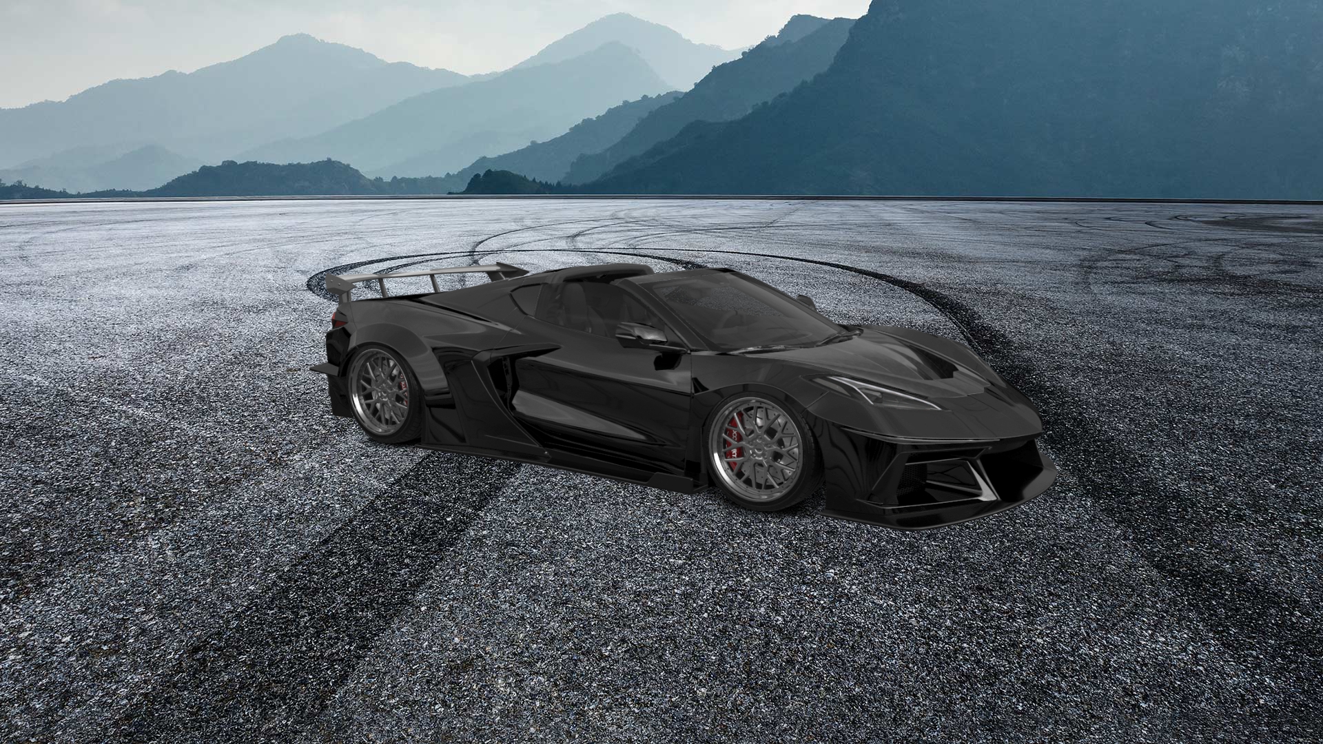 Chevrolet Corvette 2 door targa top 2020 tuning