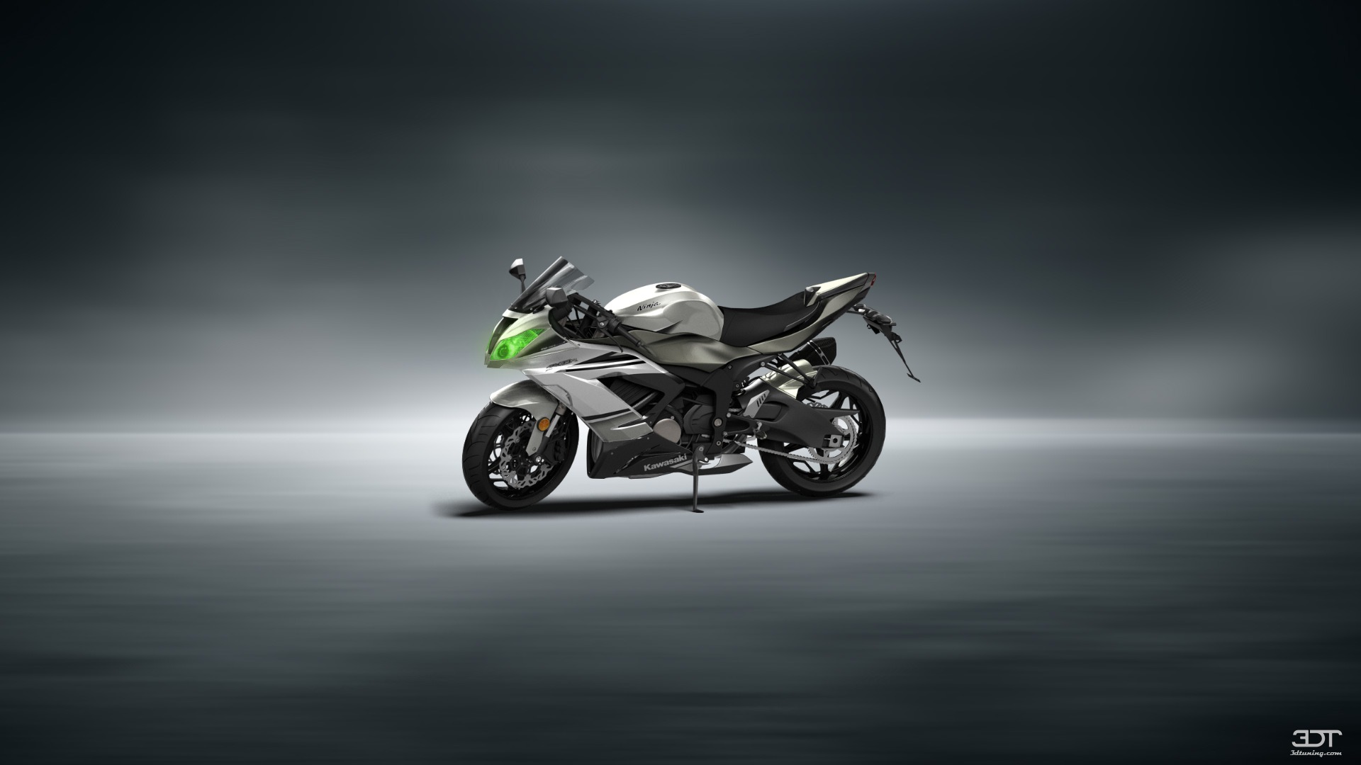 Kawasaki Ninja ZX 6R Sport Bike 2015 tuning