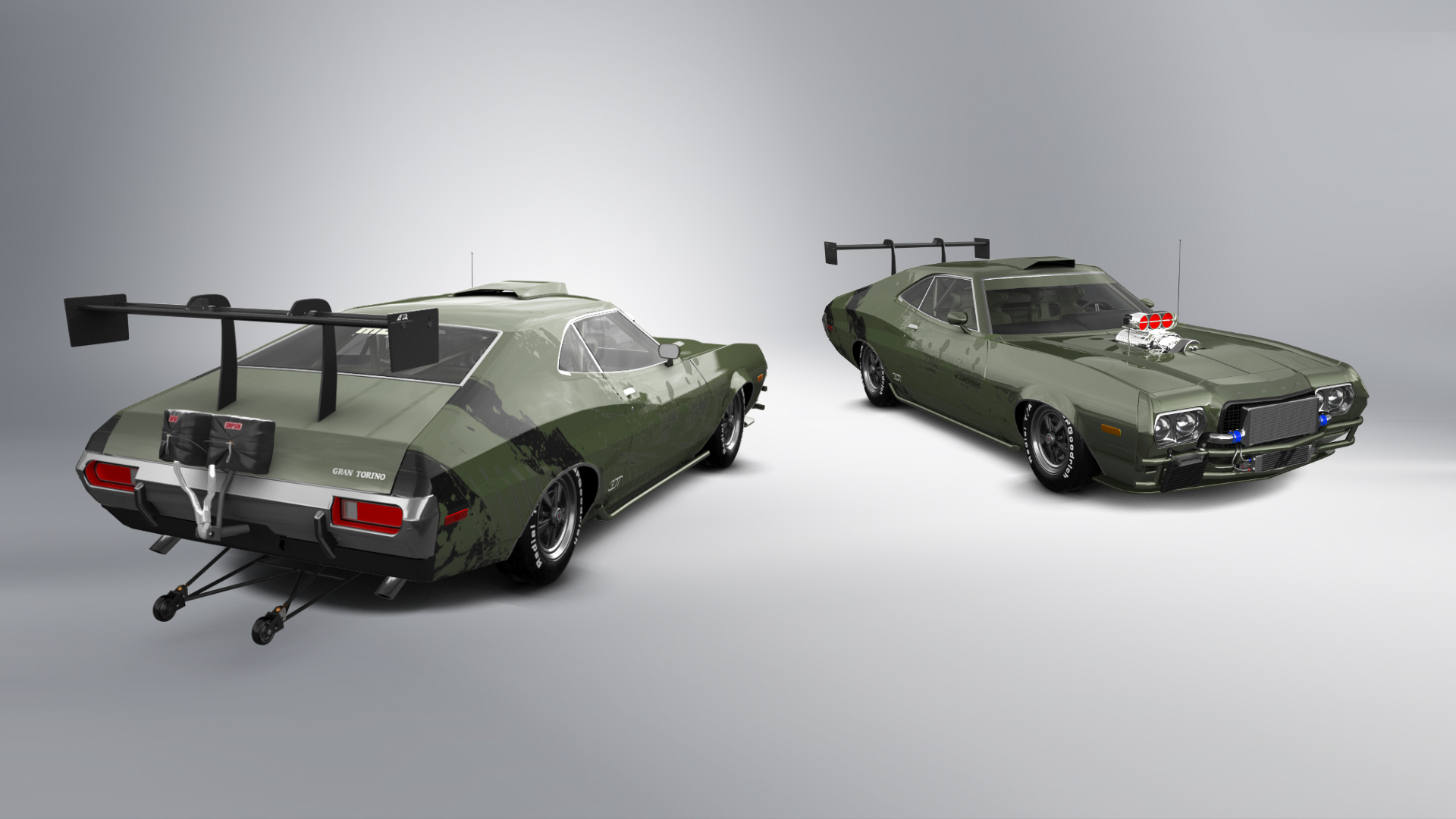 Ford Gran Torino Sport 2 Door Hardtop 1972 tuning