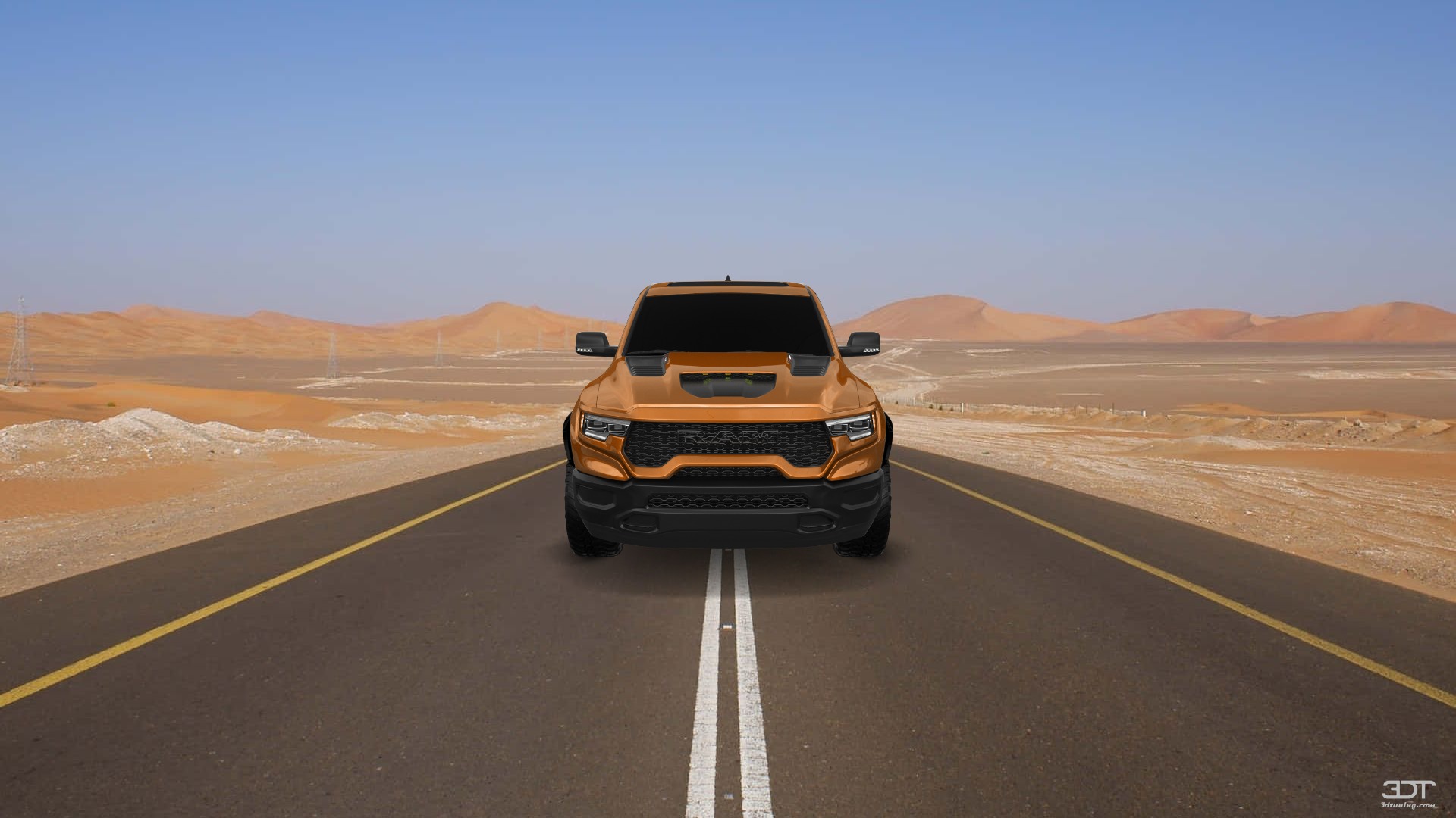 Dodge Ram 1500 TRX 4 Door pickup truck 2021 Images