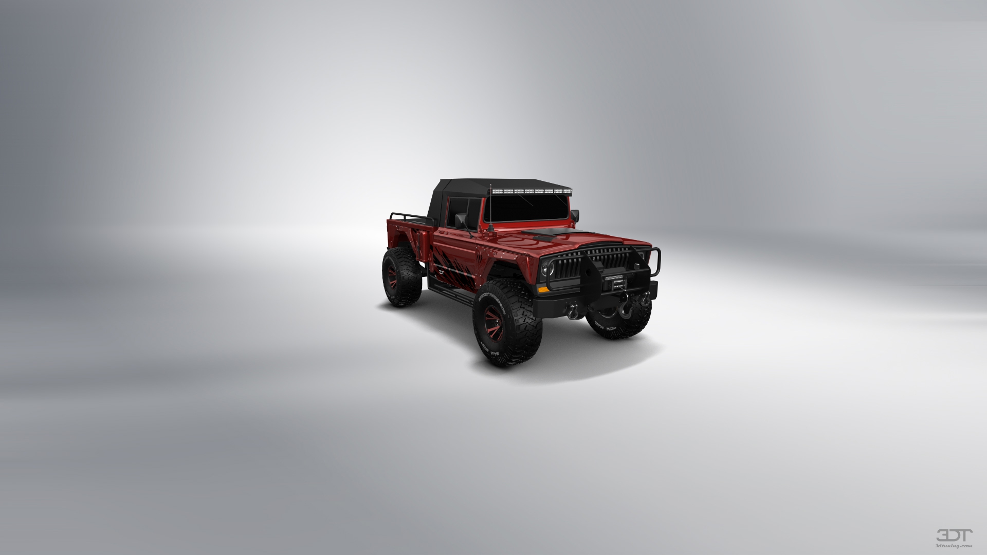 Jeep Kaiser M715 2 Door pickup truck 1968 tuning