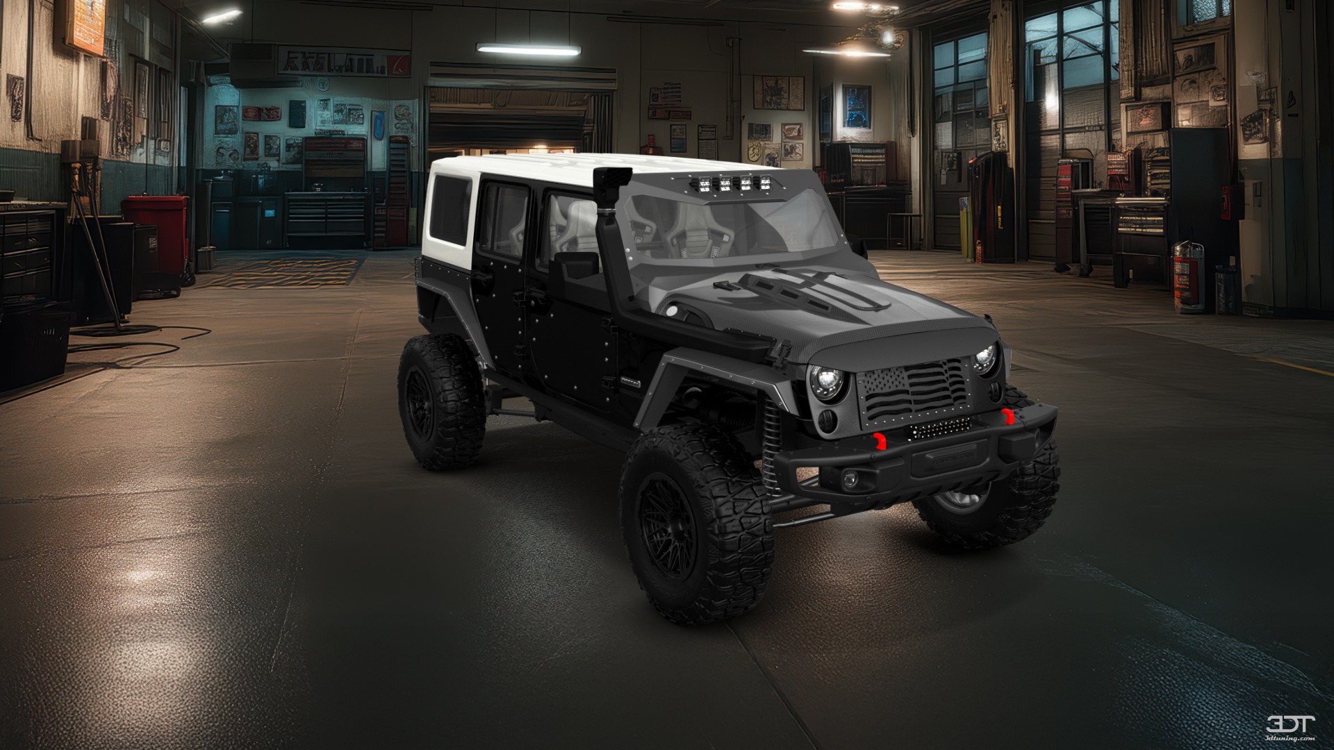 Jeep Wrangler Unlimited JK Rubicon Recon 4 Door SUV 2017 tuning