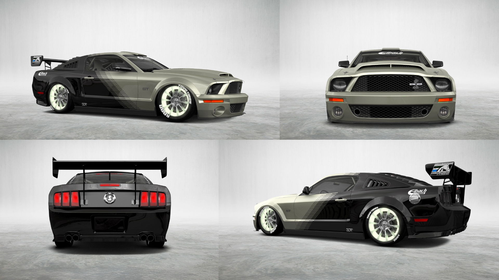 Ford Mustang 2 Door Coupe 2006 tuning
