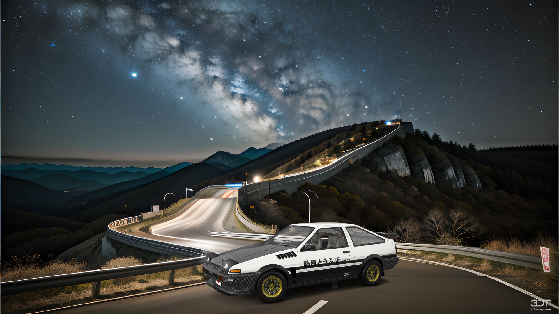 Toyota AE86 3 Door Hatchback 1985 Images