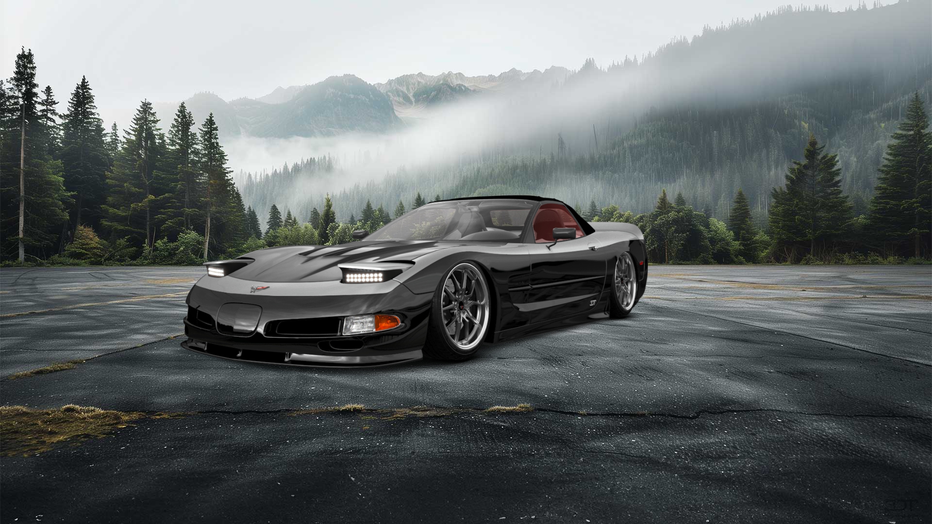 Chevrolet Corvette C5 2 Door Convertible 1998 tuning