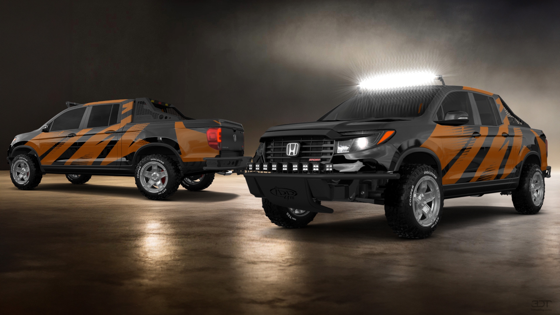 Honda Ridgeline 4 Door pickup truck 2021 tuning