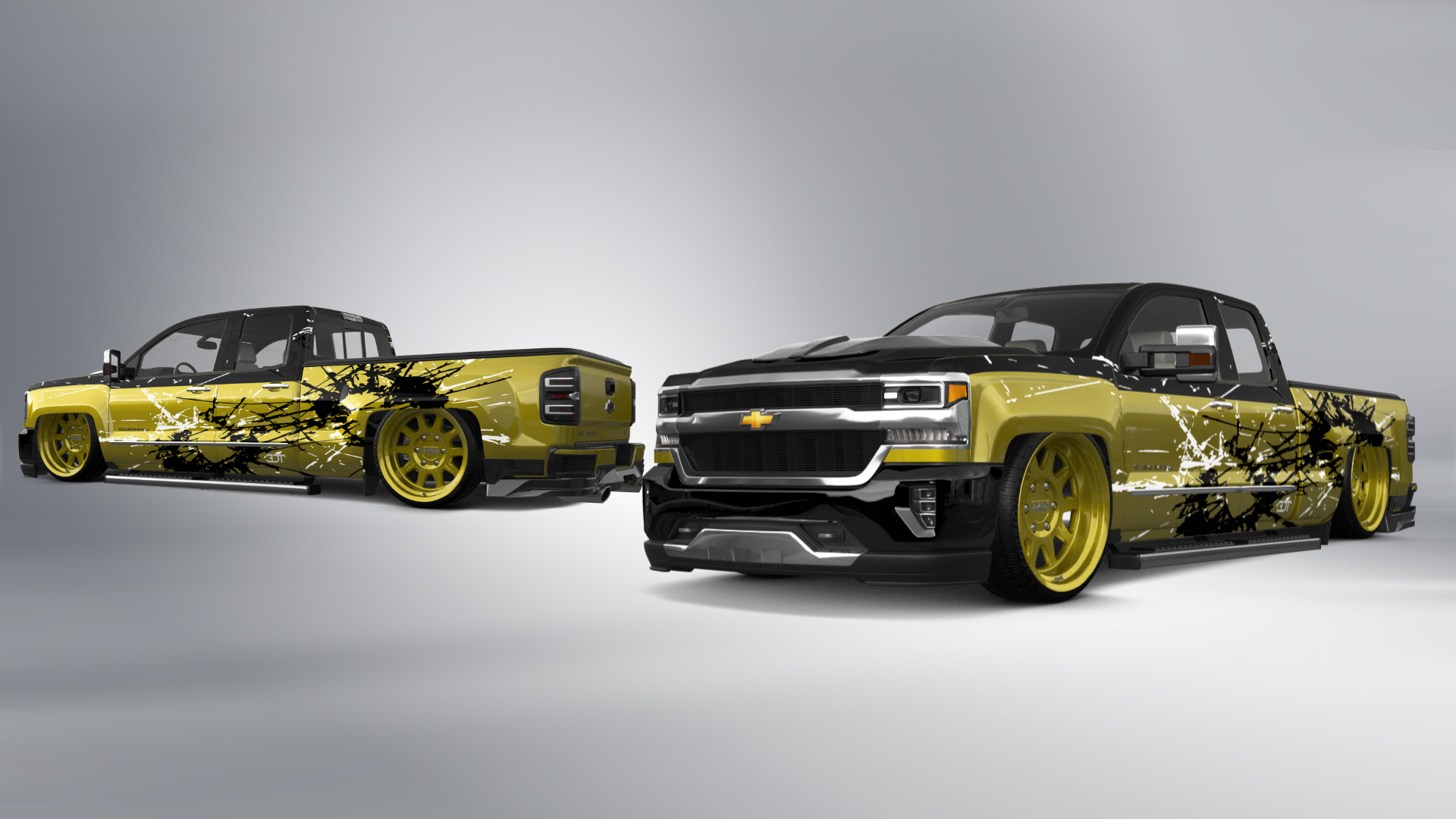 Chevrolet Silverado 1500 6.5 ft box 4 Door pickup truck 2016